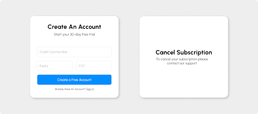 Forced Continuity - A deceptive UX pattern