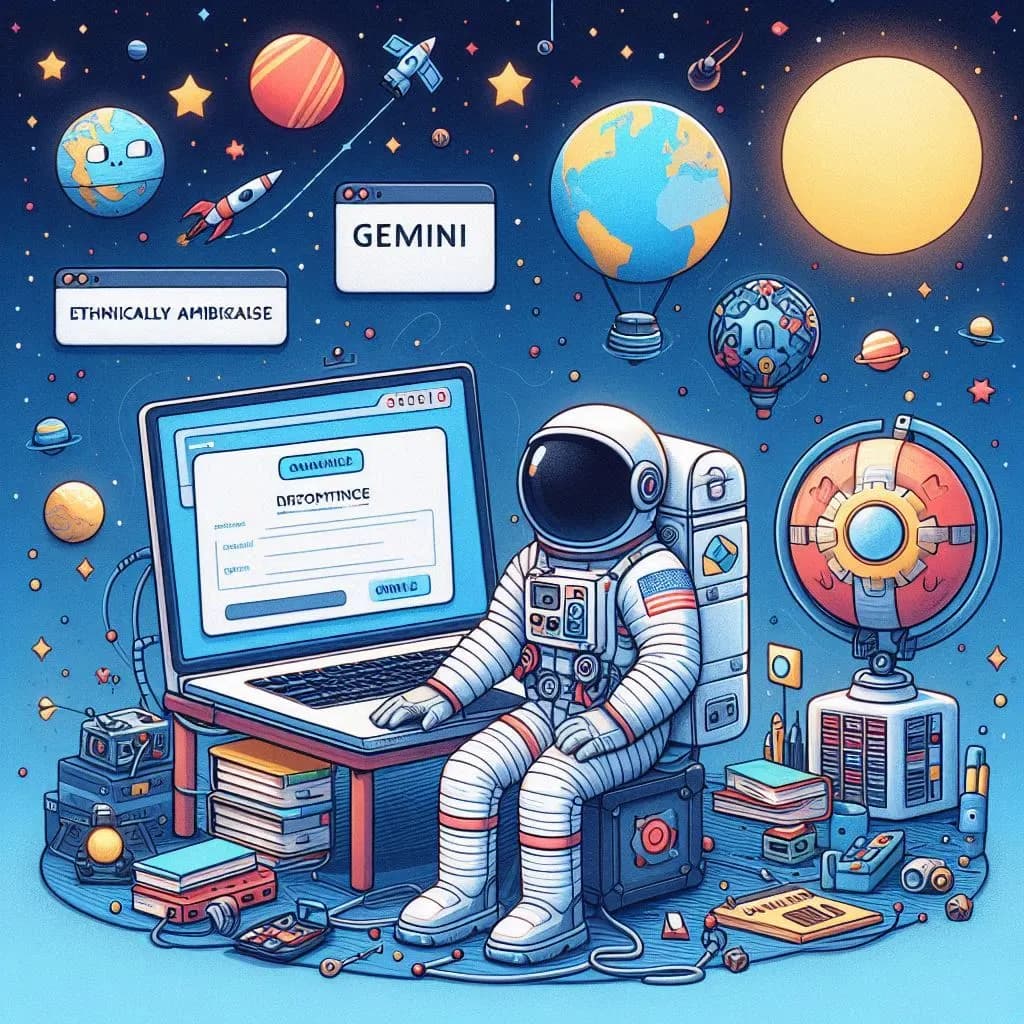 Node.js and Gemini API: Embarking on a Cosmic Code Comedy Adventure!!